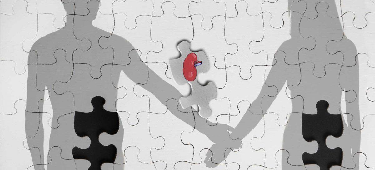 Compatibilidad de un trasplante. Un trasplantado.