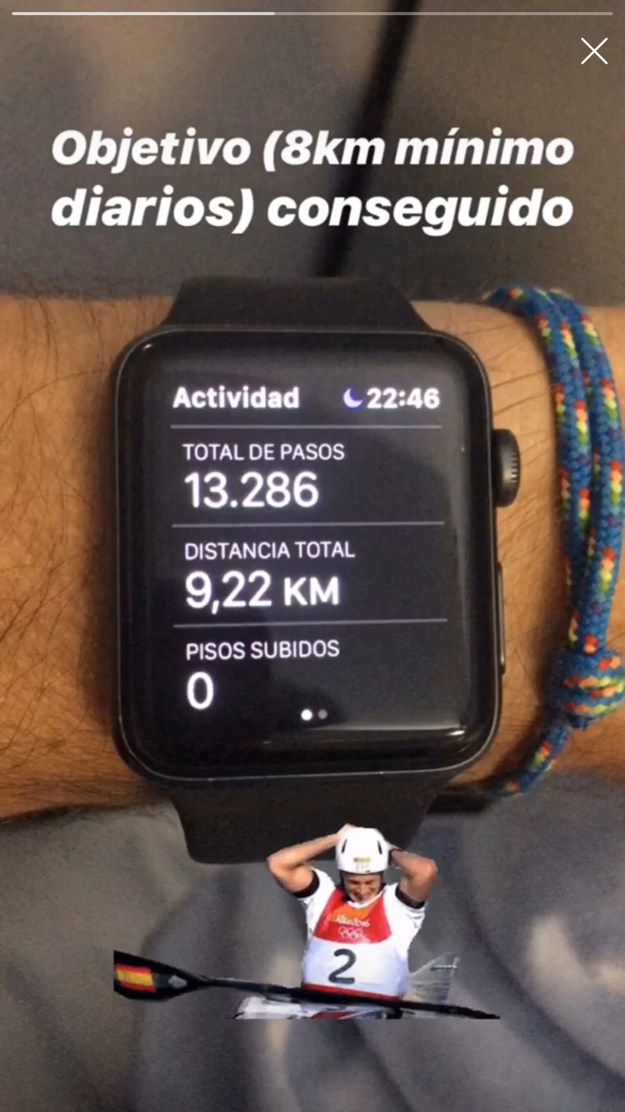 Ingreso y actividad física. Un trasplantado.