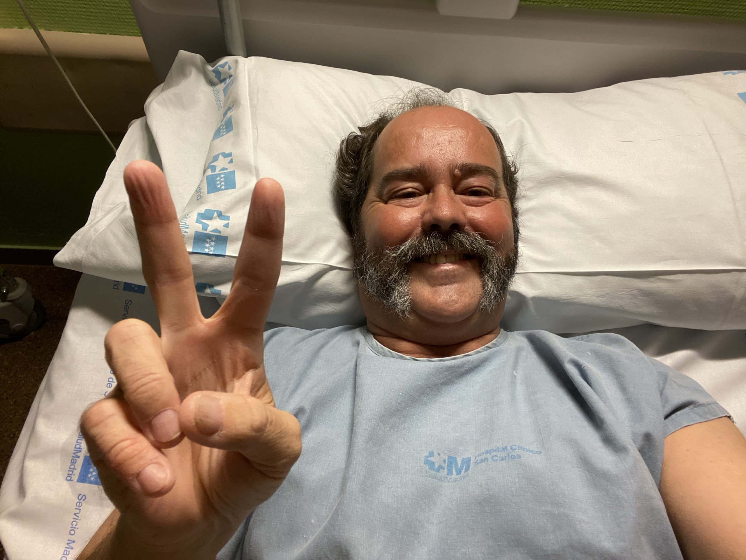 Hoy me operan. Un trasplantado.