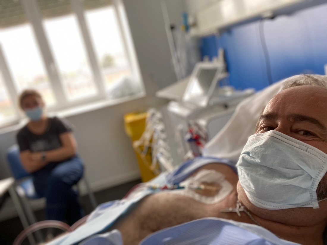 Hemodiálisis domiciliaria, ¡por fin! Un trasplantado.