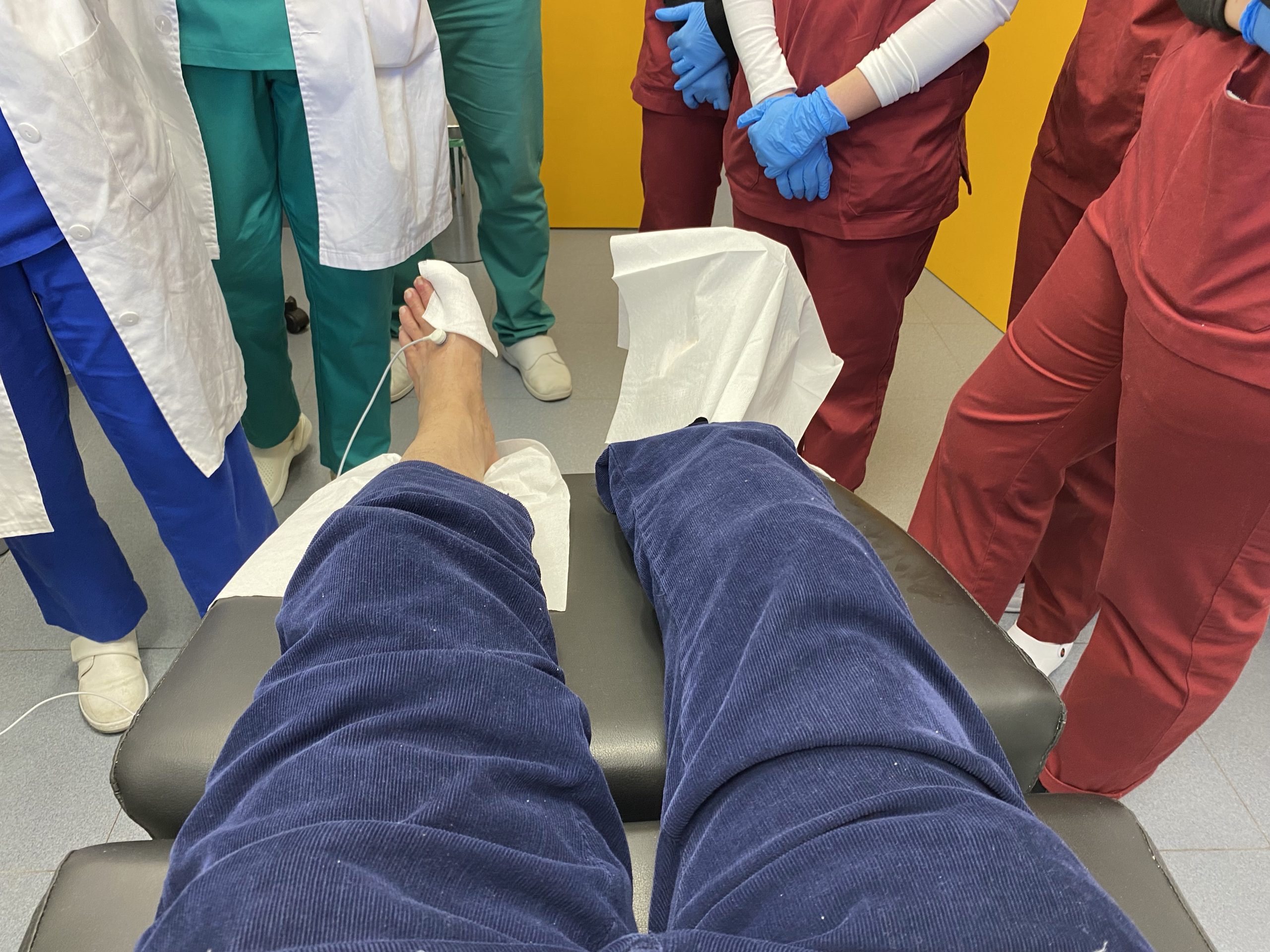 Otra prueba más. Un trasplantado.