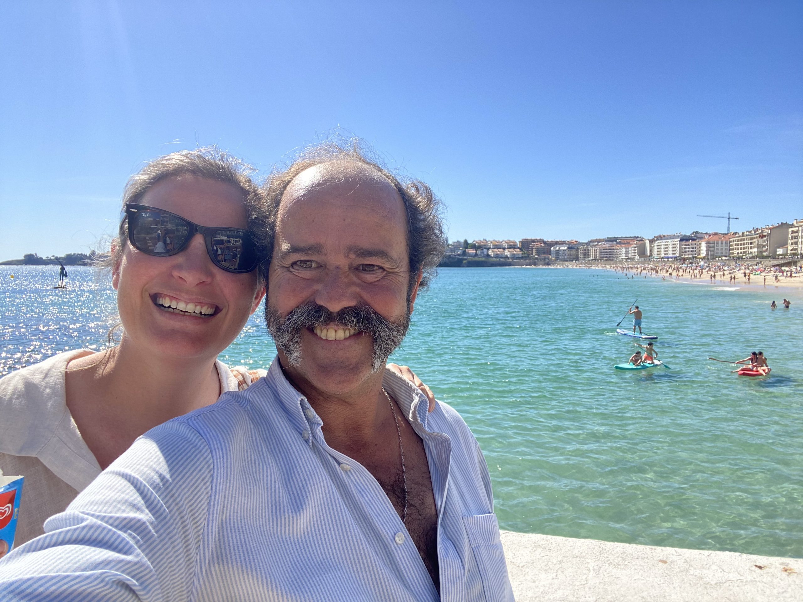 La sonrisa. Un trasplantado.