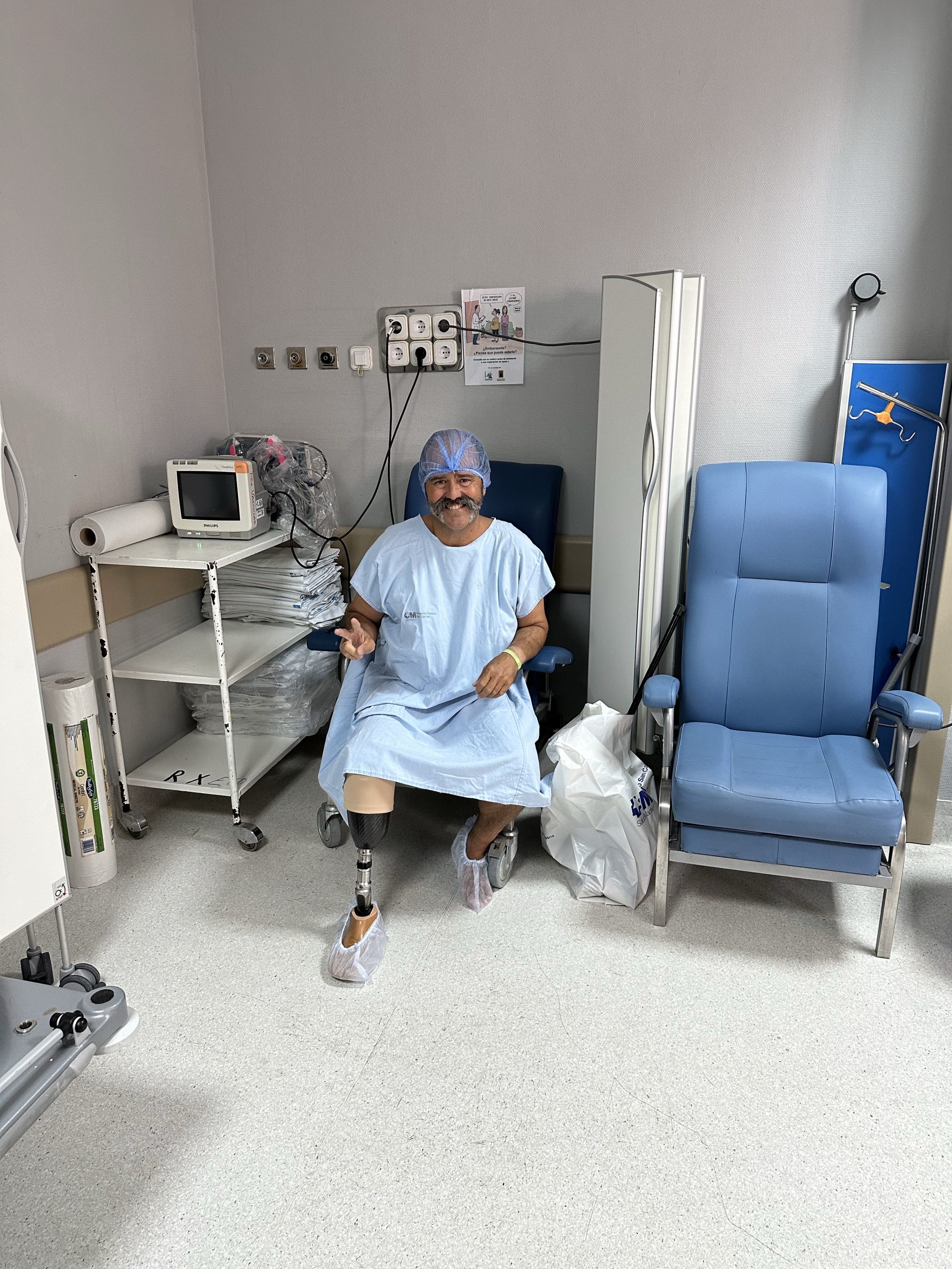 Hay que tener confianza. Un trasplantado.