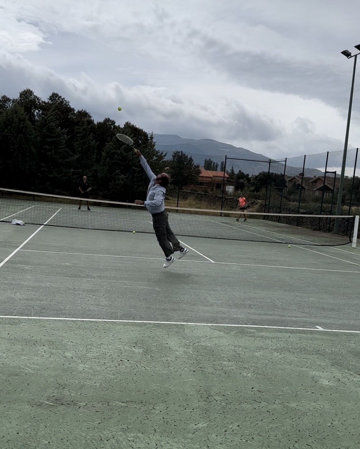 Un paso adelante. Un trasplantado.