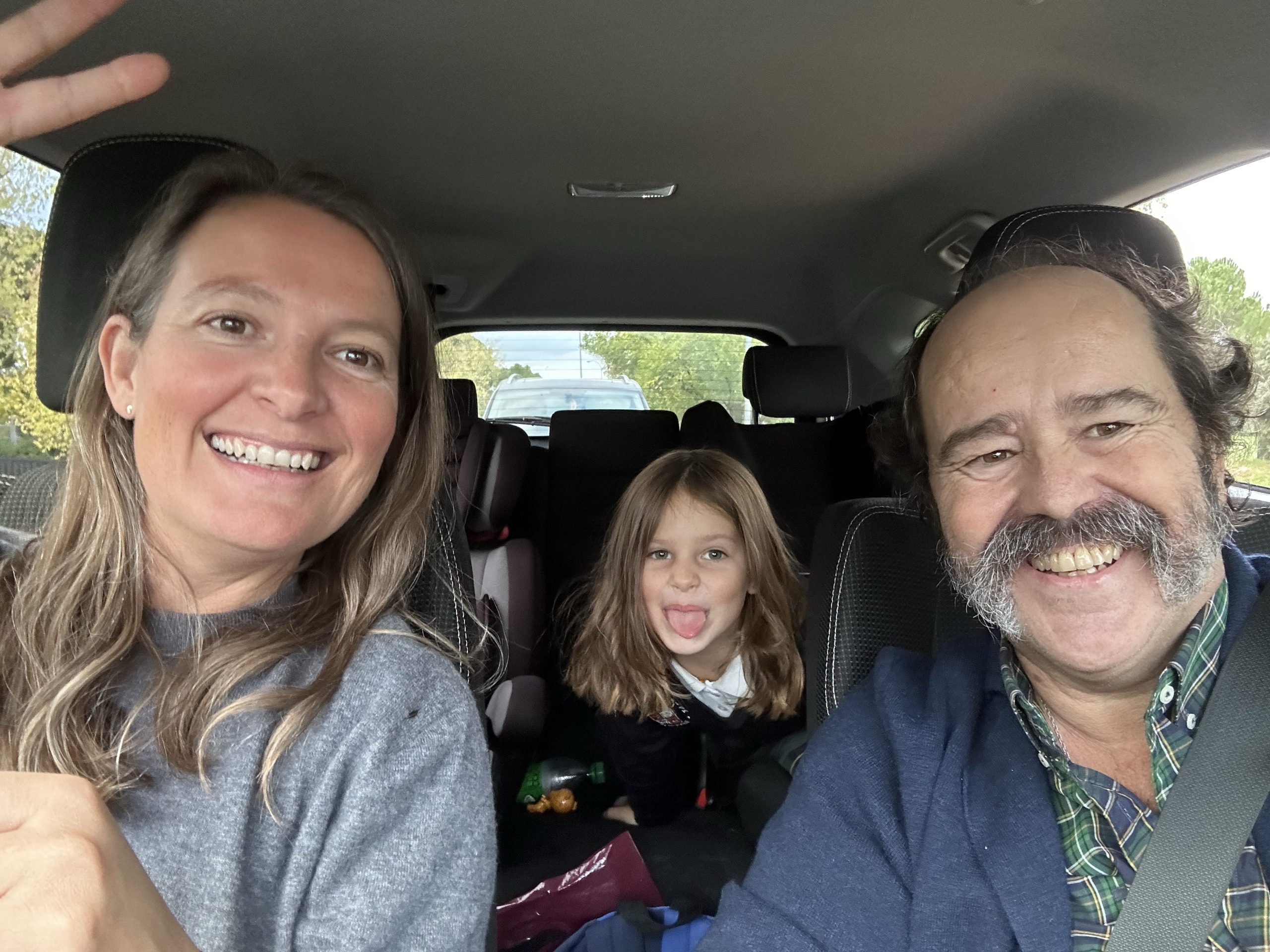 Por fin a casa. Un trasplantado.