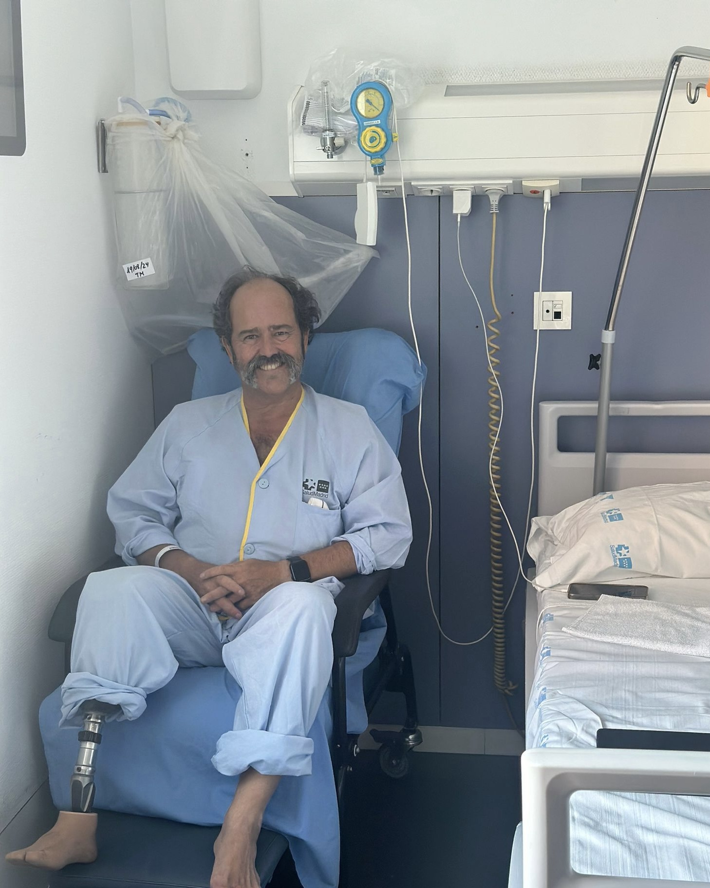 ¡Quiero más! Un trasplantado.