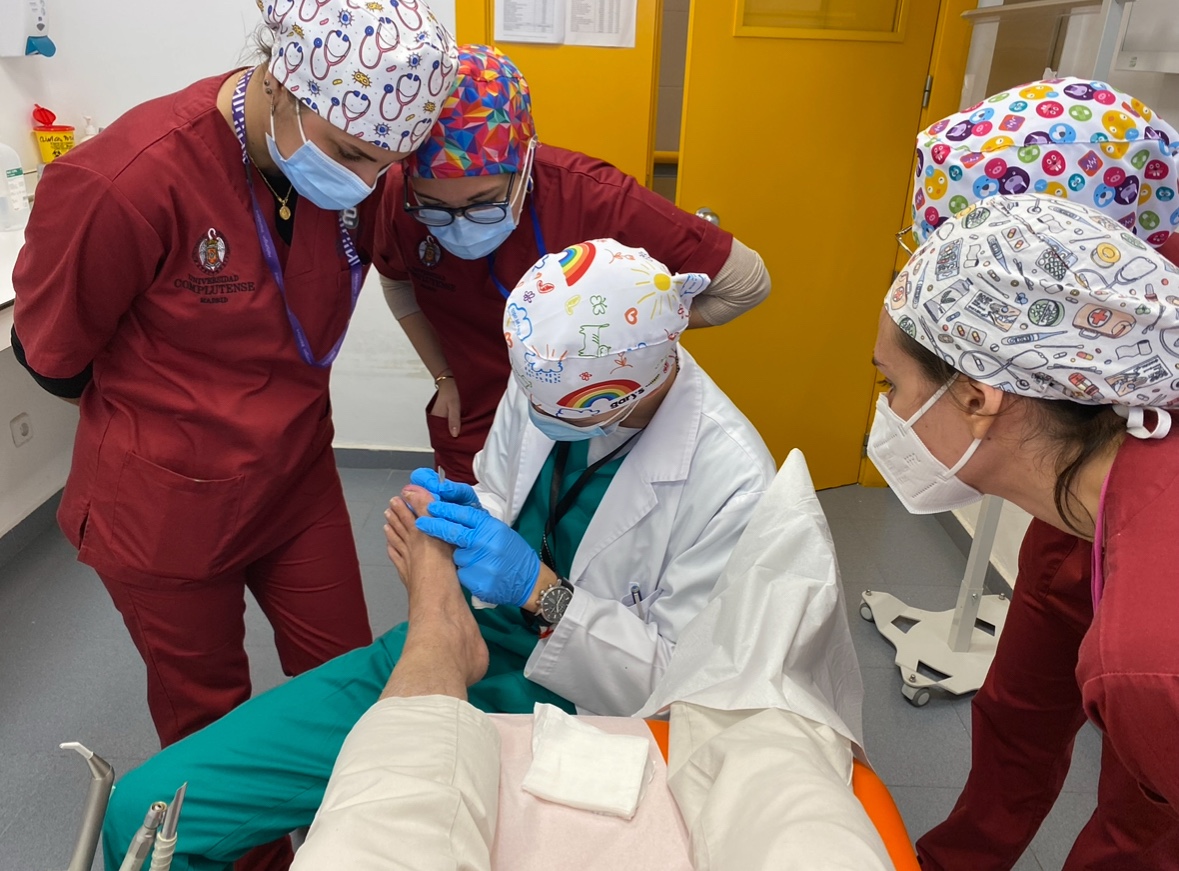 Día Mundial de la Salud. Un trasplantado.