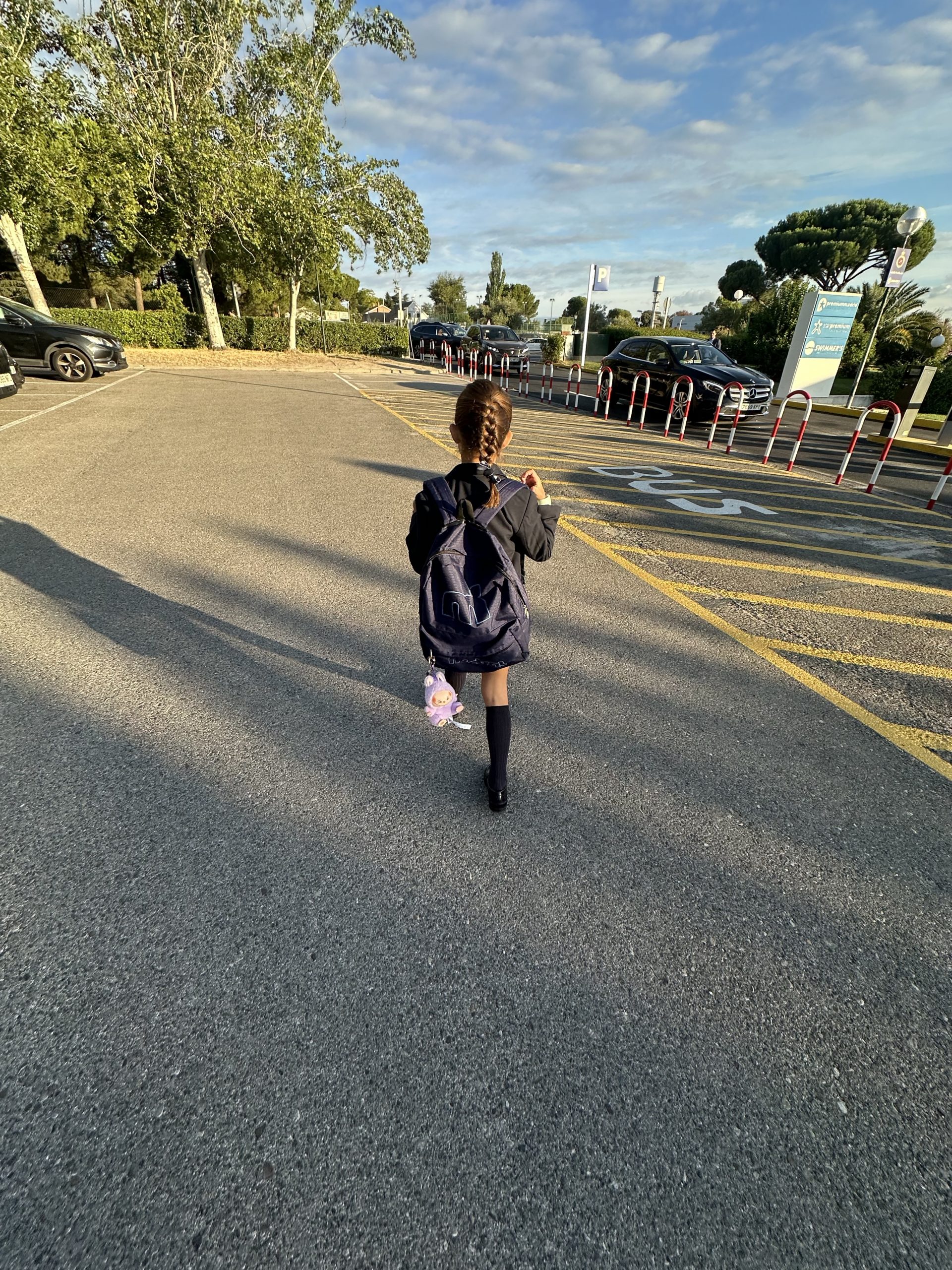 La vuelta al cole. Un trasplantado.