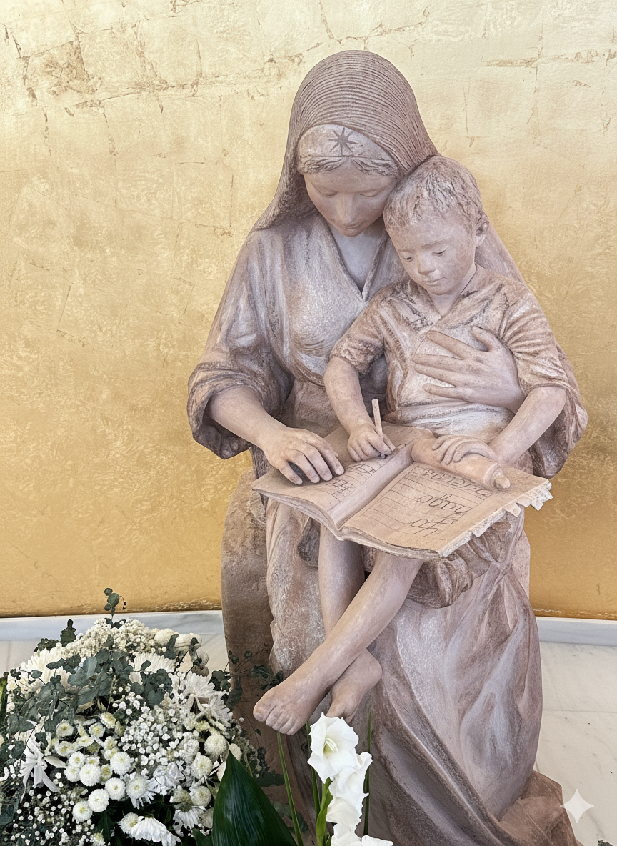 Nueva Virgen en la UFV. Un trasplantado.